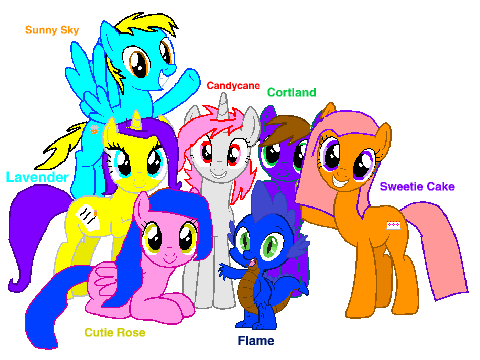 MLP My Mane 6