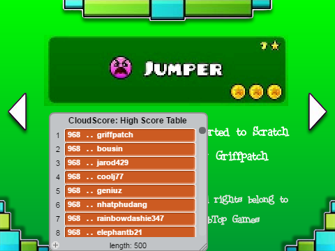 Geometry Dash v1.5 Levels 7-8 remix