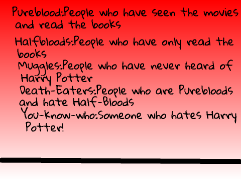 Harry Potter Rankings