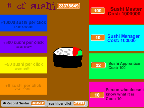 Sushi Clicker V.2