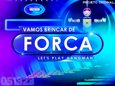 Vamos Brincar de Forca - Jogo (Let's Play Hangman)