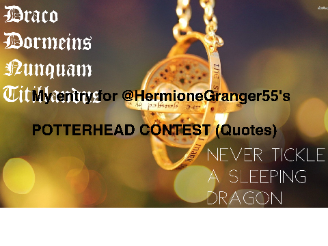 ⚡Potterhead Contest!⚡ My Quotes⚡