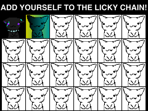 Add Yourself to the Licky Chain!