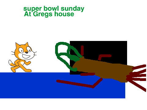 superbowl at gregs house