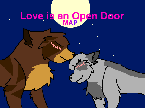 Love is an Open Door//DovewingXTigerheart MAP