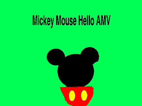 Mickey Mouse Hello AMV