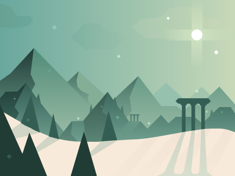 Snowfall with Small Animations