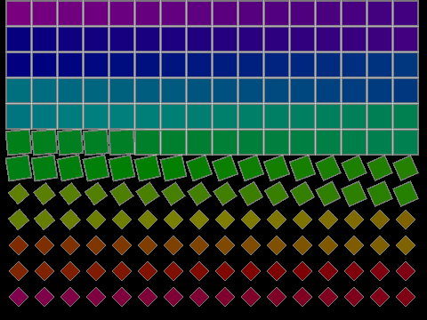 Rainbow Squares
