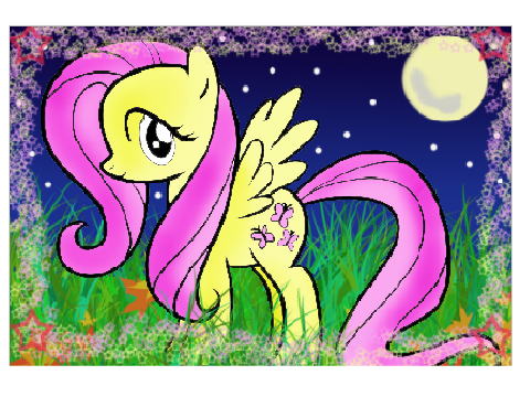 Fluttershy Coloring Contest #REMIX#