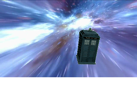 tardis in time vortex