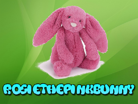 Logo for @RosieThePinkBunny 
