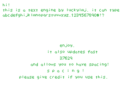 Text engine 1