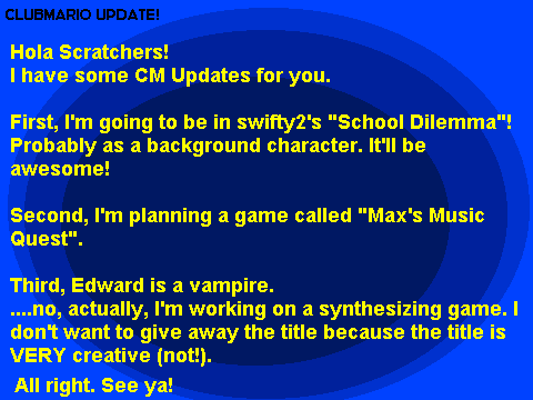 CM Update!