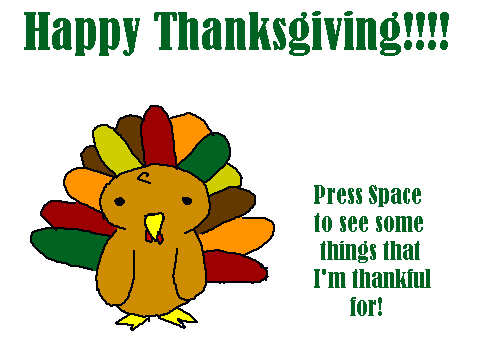 Happy Thanksgiving!!