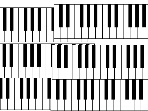 wierd piano thing