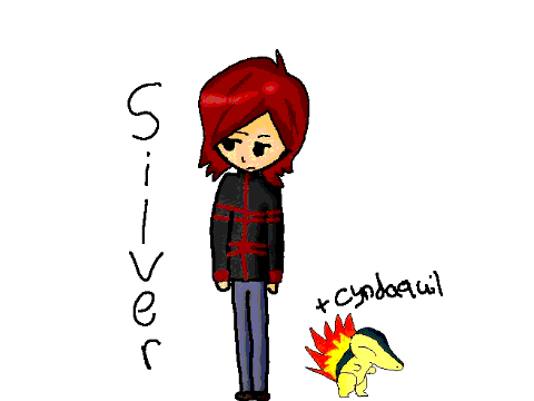 Random silver drawing