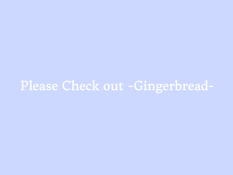 -Gingerbread-