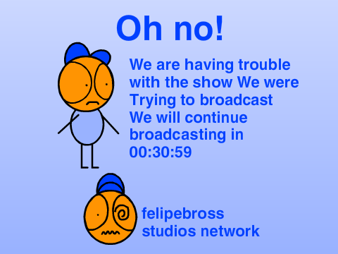 Felipebross Studios Network TV eqiument damaged
