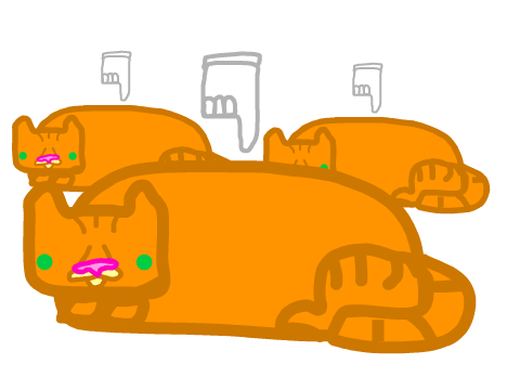 Can't Stop Poking Cats