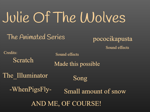 Julie_Of_The_Wolves(Animated Series) Trailer