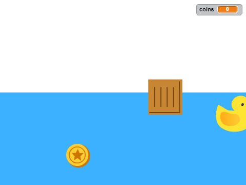Ducky Rush WIP (scrolling game)
