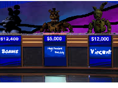 Jeopardy starring FNaF animatronics!