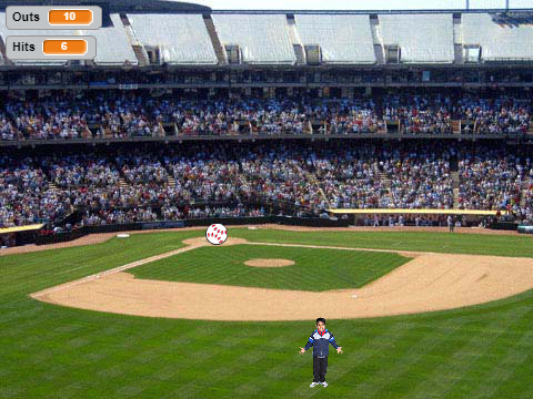 Be an MLB Fielder!!