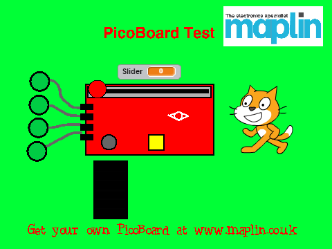PicoBoard Test Program remix