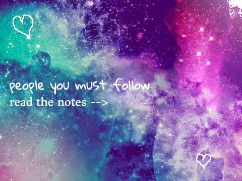 ~ people you must follow ~
