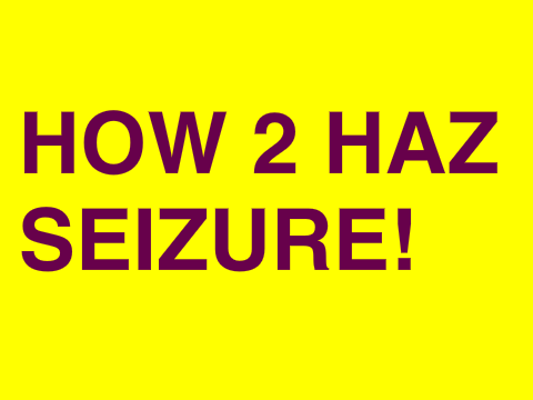 how 2 seizure(seizurewarning)