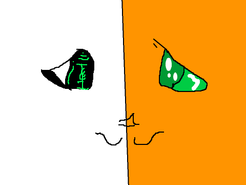 New half and half drawing!