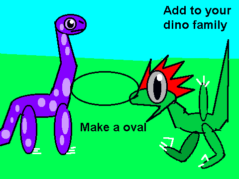 How to make a dino