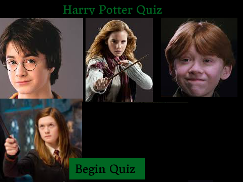 Harry Potter Character Quiz