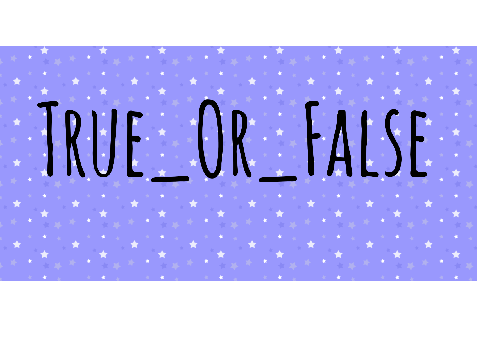 True or False Logo
