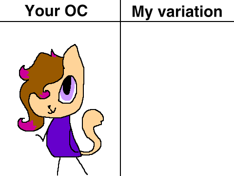 Put your OC and I'll make it in my style! remix