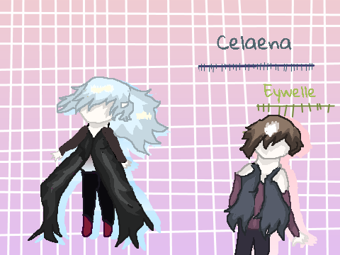 OCs; Celaena & Eywelle-2
