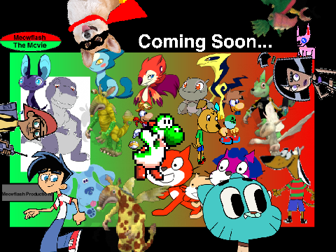 Meowflash: The Movie poster remix remix remix