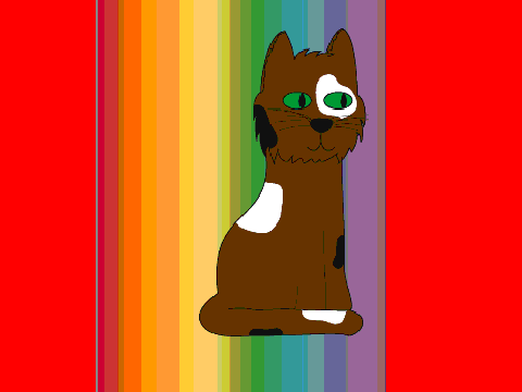 Sitting cat (Oakpaw)
