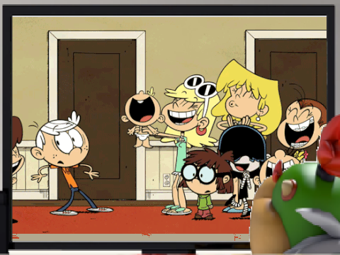 Nintendo Switch Parental Controls meme but it's The Loud House.