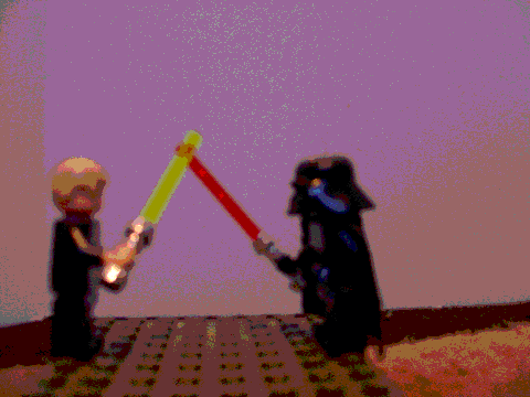 lego jedi fight