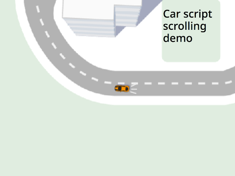 Advanced Scrolling Script Demo(Car)