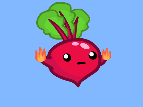 Alessandro the Flaming Radish