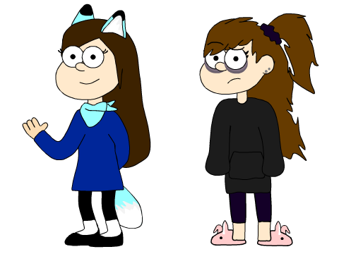 Bluebelle and sleep-deprived Crystal
