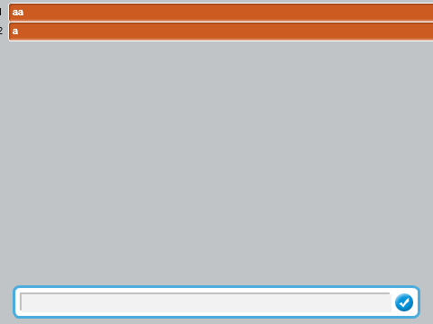 List Based Text Editor