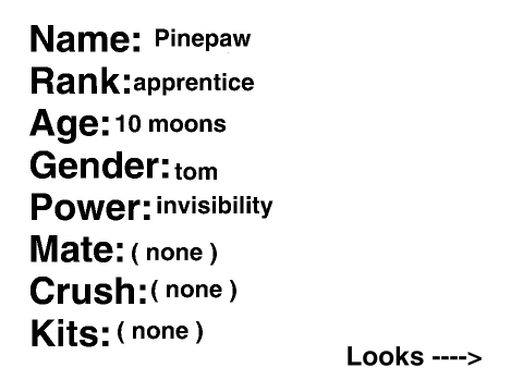 Sign-up sheets for PowerClan!! remix