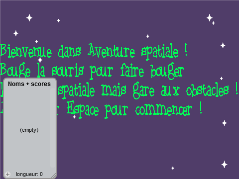 Aventure spatiale