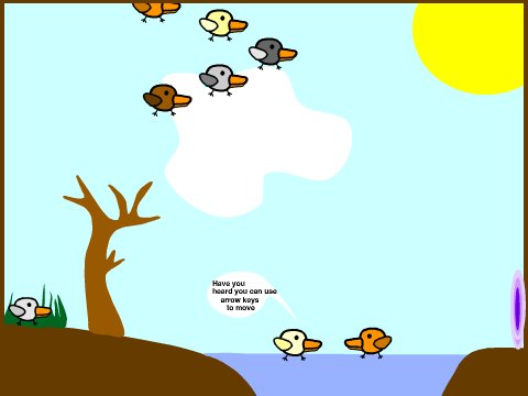 The Sun is a Lie (Duck Platformer) WIP