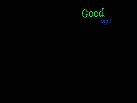 L1-8 Good-bye!