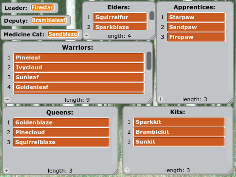 Warriors Clan Generator
