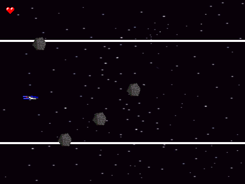 asteroid field
